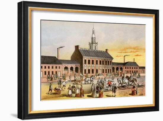 Independence Hall in Philadelphia-null-Framed Giclee Print