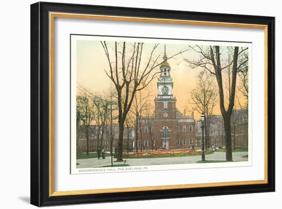 Independence Hall, Philadelphia, Pennsylvania-null-Framed Art Print