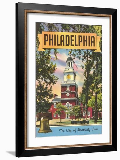 Independence Hall, Philadelphia, Pennsylvania-null-Framed Art Print