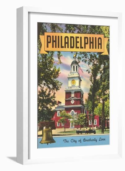 Independence Hall, Philadelphia, Pennsylvania-null-Framed Art Print