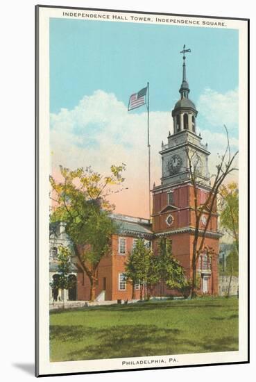 Independence Hall, Philadelphia, Pennsylvania-null-Mounted Art Print