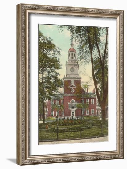 Independence Hall, Philadelphia, Pennsylvania-null-Framed Art Print