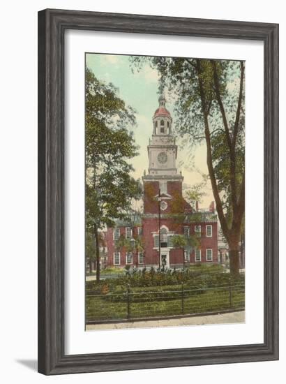 Independence Hall, Philadelphia, Pennsylvania-null-Framed Art Print