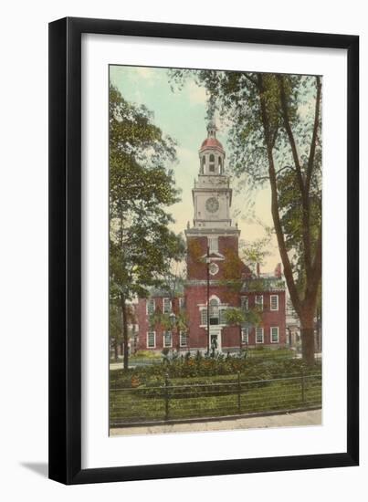 Independence Hall, Philadelphia, Pennsylvania-null-Framed Art Print