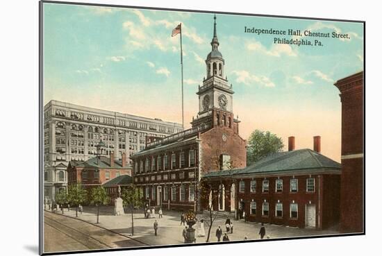 Independence Hall, Philadelphia, Pennsylvania-null-Mounted Art Print