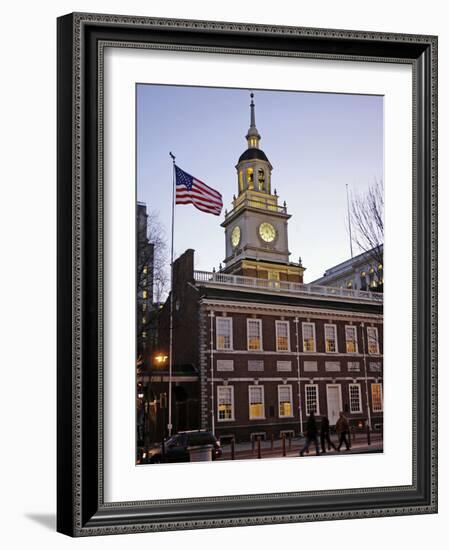 Independence Hall-Matt Rourke-Framed Photographic Print