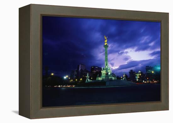 Independence Monument in Mexico City-Randy Faris-Framed Premier Image Canvas