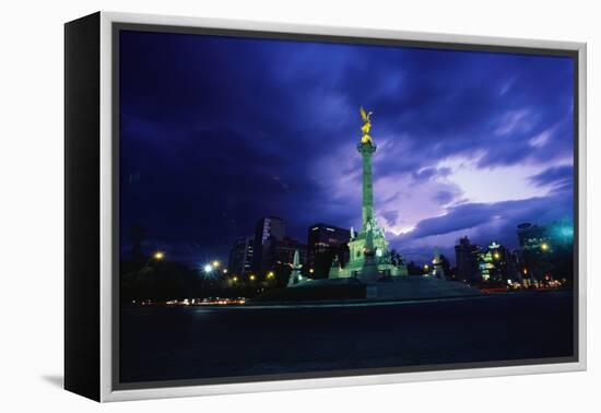 Independence Monument in Mexico City-Randy Faris-Framed Premier Image Canvas