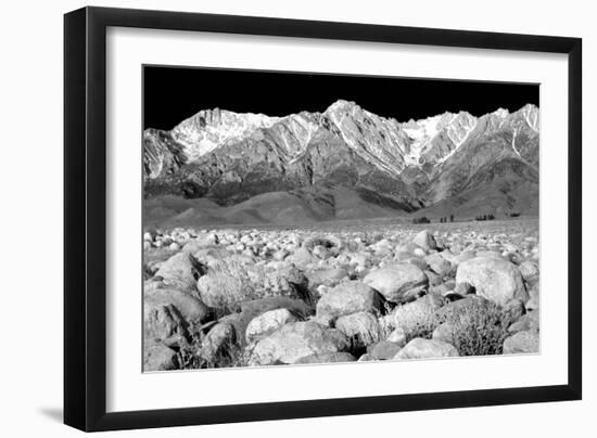 Independence Morning BW-Douglas Taylor-Framed Photo