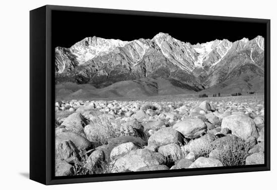 Independence Morning BW-Douglas Taylor-Framed Stretched Canvas