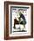 "Independence" or "Ben Franklin" Saturday Evening Post Cover, May 29,1926-Norman Rockwell-Framed Giclee Print