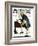 "Independence" or "Ben Franklin" Saturday Evening Post Cover, May 29,1926-Norman Rockwell-Framed Giclee Print