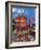 "Independence Parade," Saturday Evening Post Cover, July 7, 1945-John Falter-Framed Giclee Print