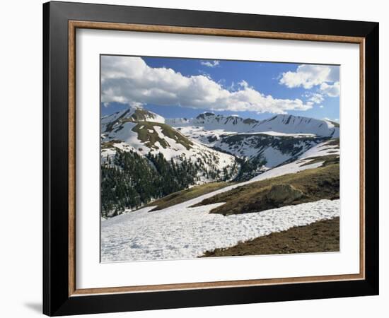 Independence Pass in the Sawatch Mountains, Part of the Rockies, in Aspen, Colorado, USA-Westwater Nedra-Framed Photographic Print