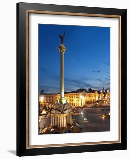 Independence Square, Maidan, Kiev, Ukraine, Europe-Graham Lawrence-Framed Photographic Print