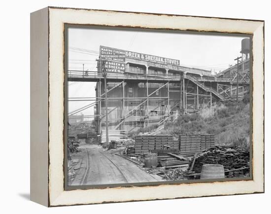 Independent Sheet Metal Co., Seattle, 1917-Ashael Curtis-Framed Premier Image Canvas