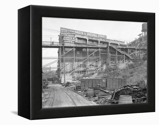 Independent Sheet Metal Co., Seattle, 1917-Ashael Curtis-Framed Premier Image Canvas