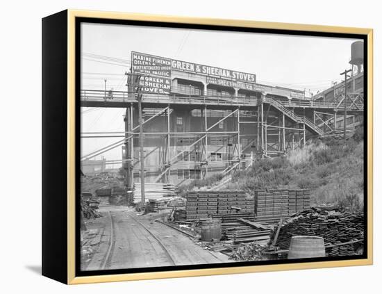 Independent Sheet Metal Co., Seattle, 1917-Ashael Curtis-Framed Premier Image Canvas