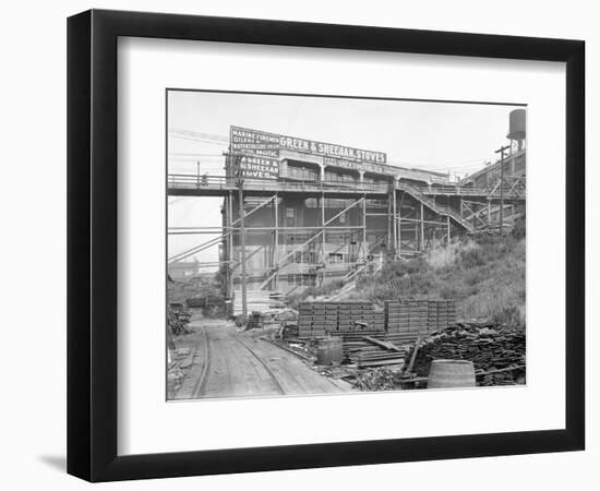 Independent Sheet Metal Co., Seattle, 1917-Ashael Curtis-Framed Giclee Print