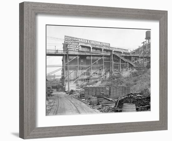 Independent Sheet Metal Co., Seattle, 1917-Ashael Curtis-Framed Giclee Print