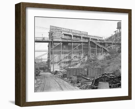 Independent Sheet Metal Co., Seattle, 1917-Ashael Curtis-Framed Giclee Print