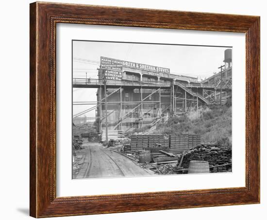 Independent Sheet Metal Co., Seattle, 1917-Ashael Curtis-Framed Giclee Print