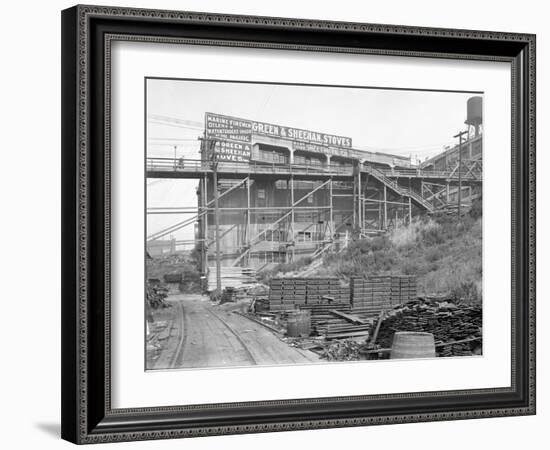 Independent Sheet Metal Co., Seattle, 1917-Ashael Curtis-Framed Giclee Print