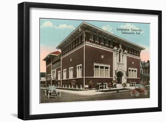 Independent Turnverein, Indianapolis, Indiana-null-Framed Art Print