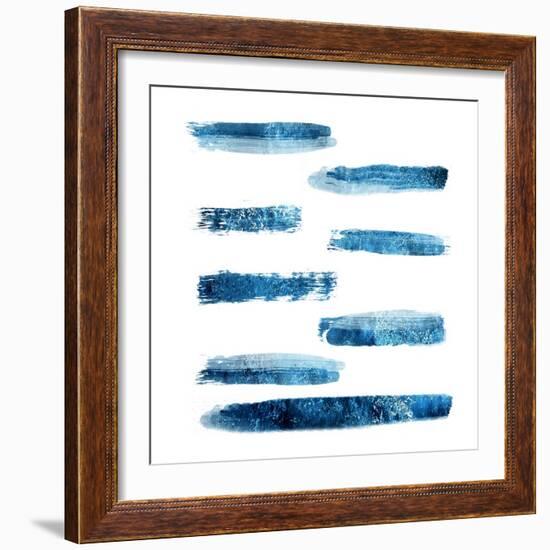 Indi Abstract Foil 2-Sheldon Lewis-Framed Art Print