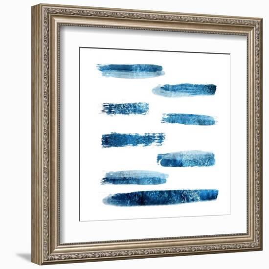 Indi Abstract Foil 2-Sheldon Lewis-Framed Art Print