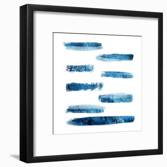 Indi Abstract Foil 2-Sheldon Lewis-Framed Art Print