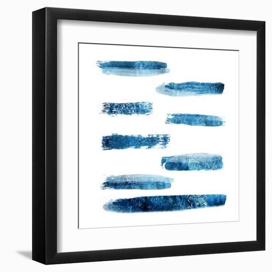 Indi Abstract Foil 2-Sheldon Lewis-Framed Art Print