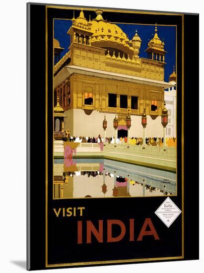 India, 1935-Fred Taylor-Mounted Art Print
