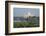 India, Agra. Taj Mahal from the Red Fort of Agra. Sandstone Fortress-Cindy Miller Hopkins-Framed Photographic Print