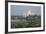 India, Agra. Taj Mahal from the Red Fort of Agra. Sandstone Fortress-Cindy Miller Hopkins-Framed Photographic Print