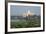 India, Agra. Taj Mahal from the Red Fort of Agra. Sandstone Fortress-Cindy Miller Hopkins-Framed Photographic Print