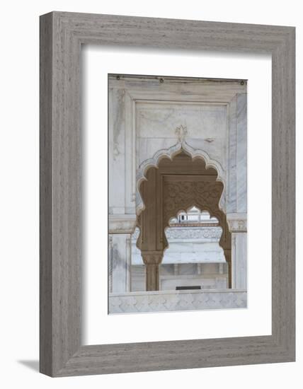 India, Agra. the Red Fort of Agra. Once the Seat of Mughal Power-Cindy Miller Hopkins-Framed Photographic Print