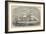India and the Prince of Wales, HMS Serapis-Edwin Weedon-Framed Giclee Print