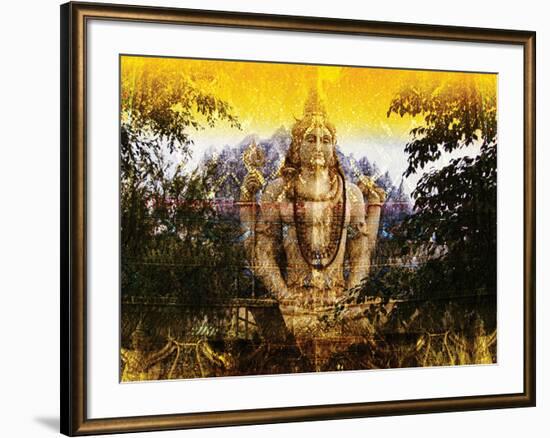 India Buddha-Daniel Stanford-Framed Art Print