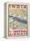 India by Imperial Airways-null-Framed Stretched Canvas
