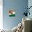 India Cloth Flag-Graphic Design Resources-Art Print displayed on a wall