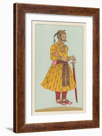 India Costume-French School-Framed Giclee Print