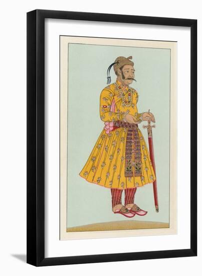 India Costume-French School-Framed Giclee Print