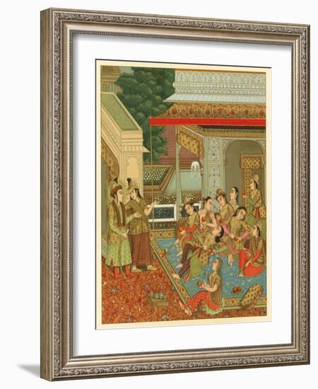 India Costume-French School-Framed Giclee Print