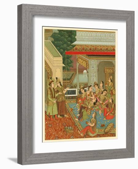 India Costume-French School-Framed Giclee Print