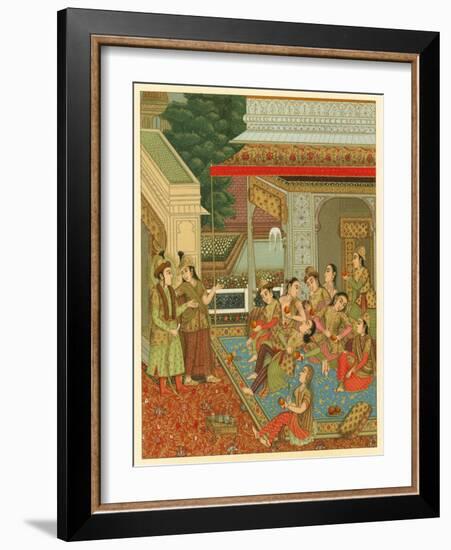 India Costume-French School-Framed Giclee Print