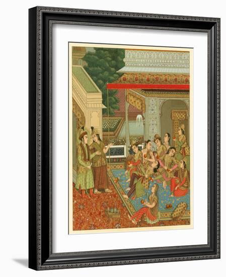 India Costume-French School-Framed Giclee Print