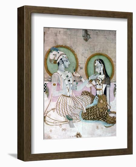 India: Couple-null-Framed Giclee Print