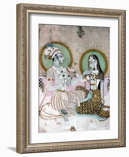 India: Couple-null-Framed Giclee Print