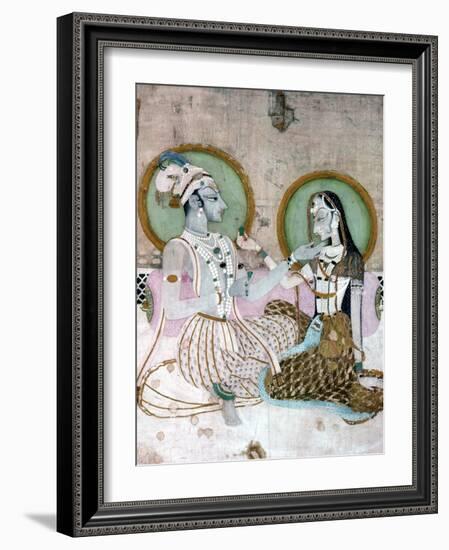 India: Couple-null-Framed Giclee Print